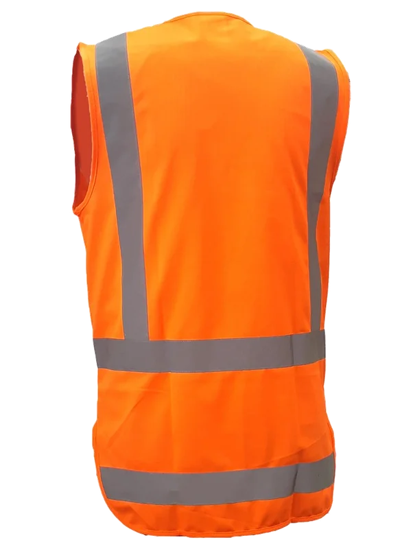 TTMC H-back Safety Vest Orange - Image 3