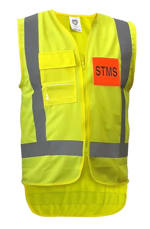 STMS Safety Vest Yellow - Image 2