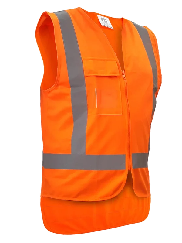TTMC X-back Safety Vest Orange