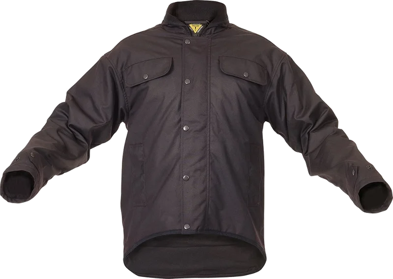 Oilskin Long Sleeve Jacket - Image 2