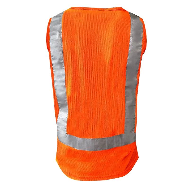 D/N Singlet, Orange/Navy