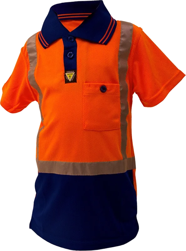 Taped Microfibre Polo Children’s - Image 2
