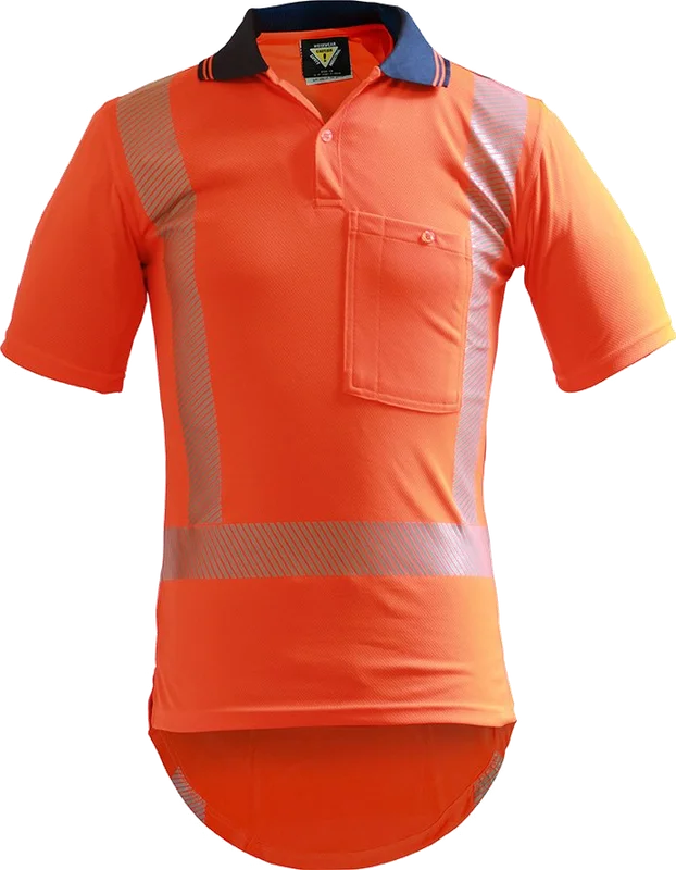 TTMC S/S Segmented Tape Microfibre Polo - Image 2