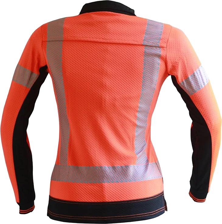 D/N L/S Microvent® Premium Polo Women’s - Image 3