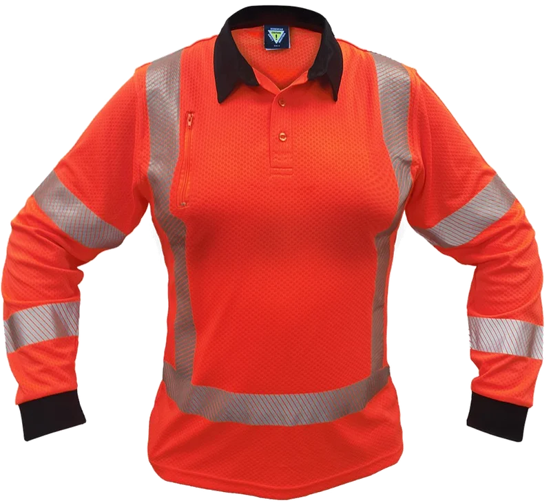 TTMC X-Back L/S Microvent® Polo Women’s - Image 2
