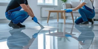 epoxy flooring cost metalic blue gray.png