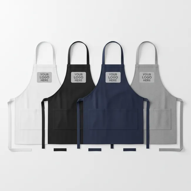 Custom printed apron