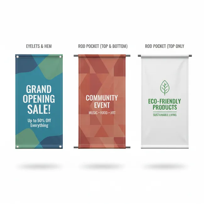 Printed banner