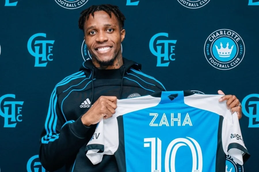 Transfert : Wilfried Zaha rejoint Charlotte FC en MLS
