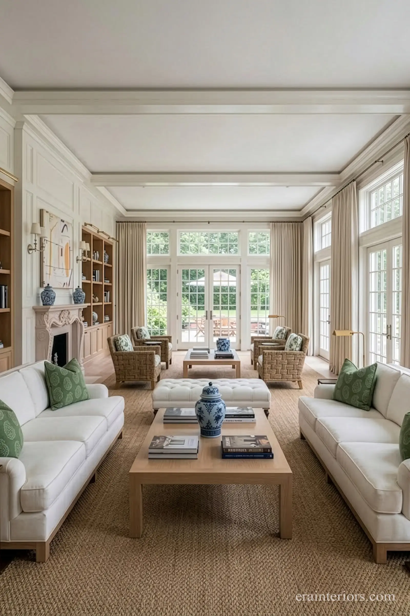 East Hampton Estate — Full Soft Furnishings Program