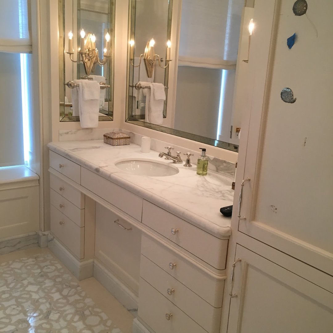 bathroom millwork