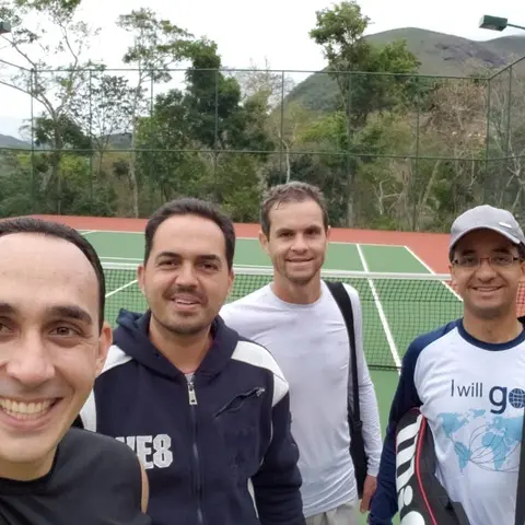 Em quadra com os alunos 4