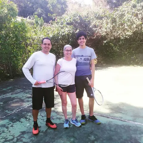 Em quadra com os alunos 6