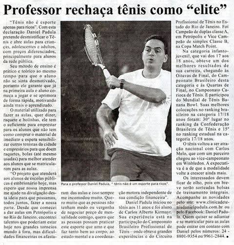 Sobre o professor Daniel Padula