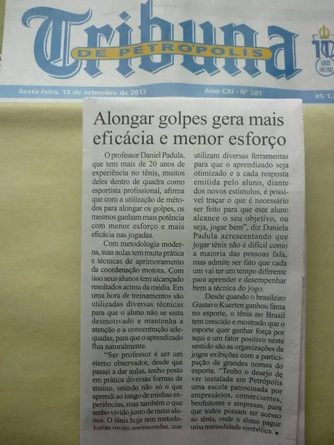 Na imprensa: alongar golpes gera mais eficácia e menor esforço