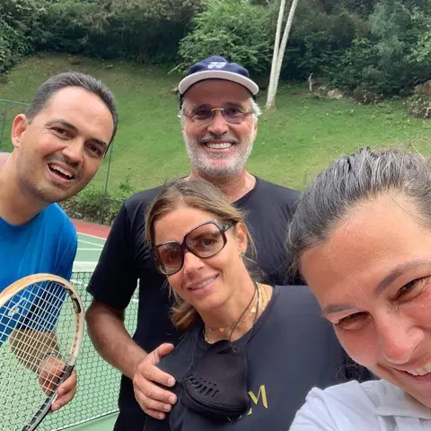 Em quadra com os alunos 16