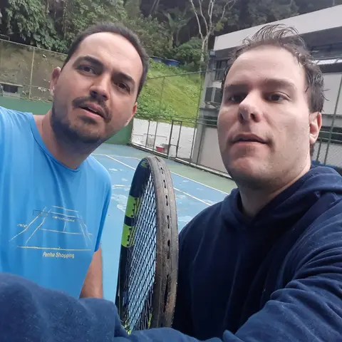 Em quadra com os alunos 17