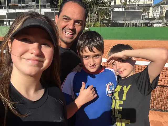 Em quadra com os alunos 21
