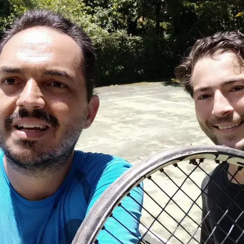 Em quadra com os alunos 24