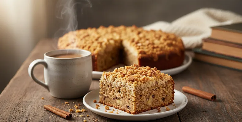 Cuca alemã de banana com farofa doce: receita tradicional gaúcha da colônia