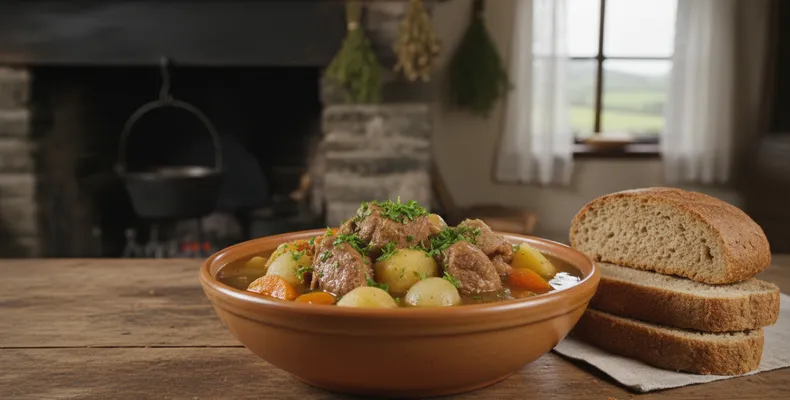 Irish stew tradicional: o ensopado irlandês de cordeiro com batata, cebola e cenoura