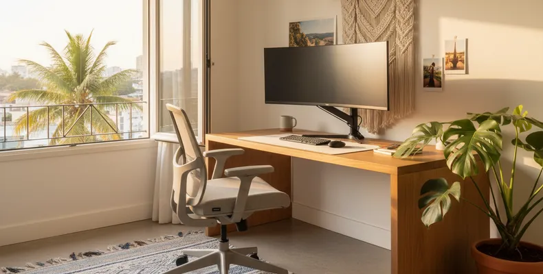 Ergonomia em casa: ajustes simples que mudam o conforto do dia a dia