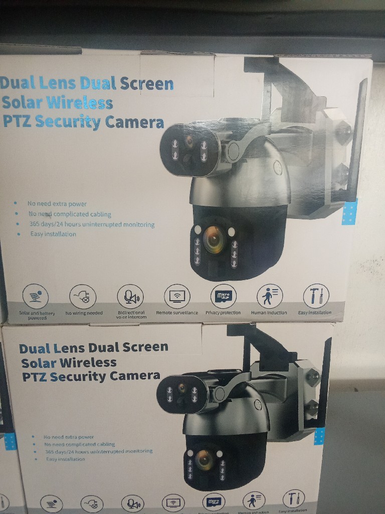 4G PTZ DUAL LENS SOLAR CAMERA