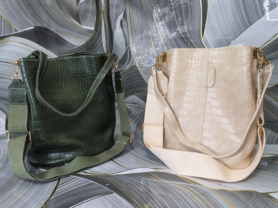 Bolso De Lujo Piel De Cocodrilo general