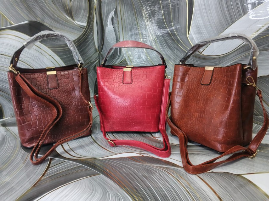 Bolso De Cuero Redondo Para Mujer general