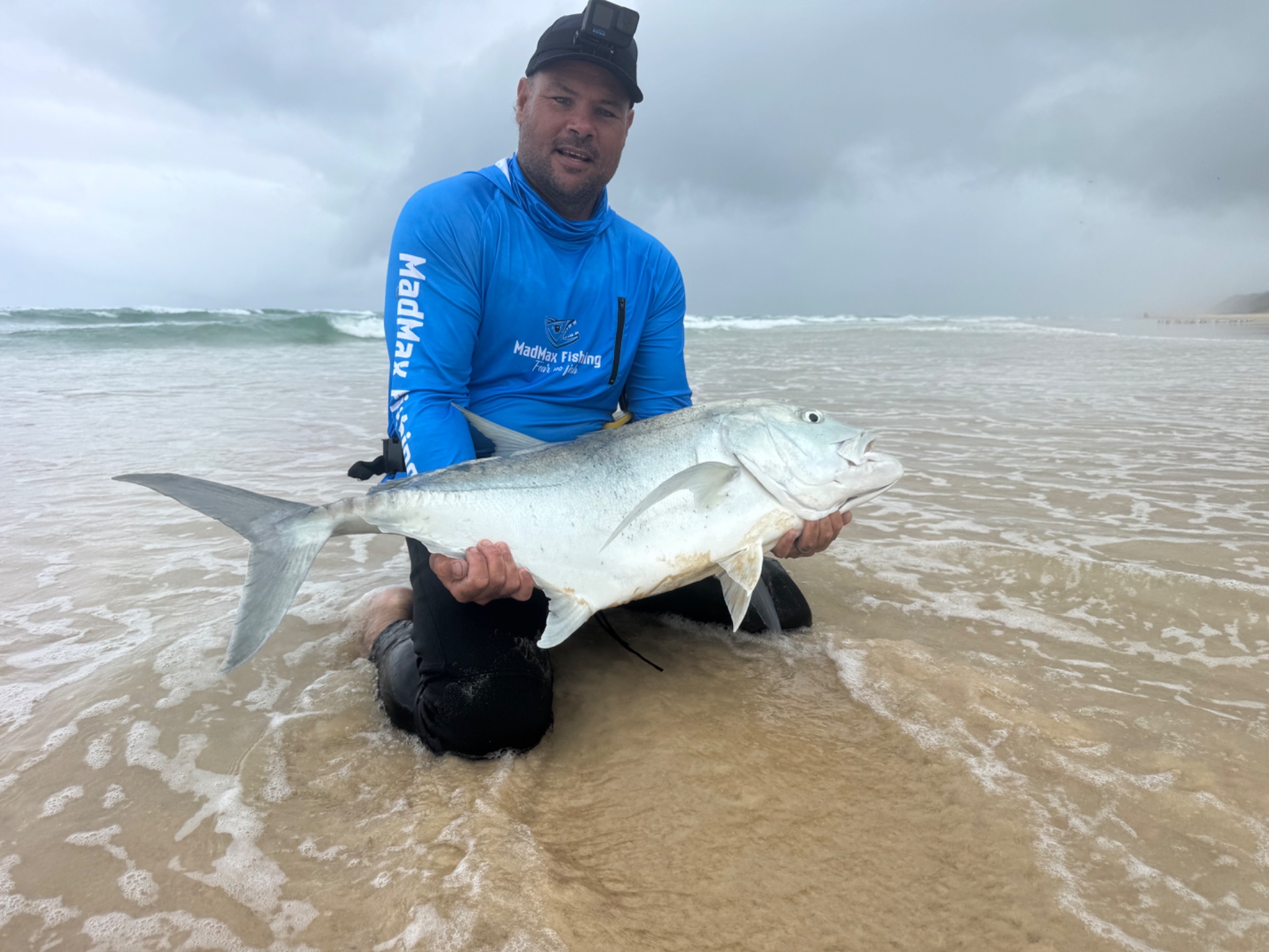 Giant Trevally caught by Christo Nortje
