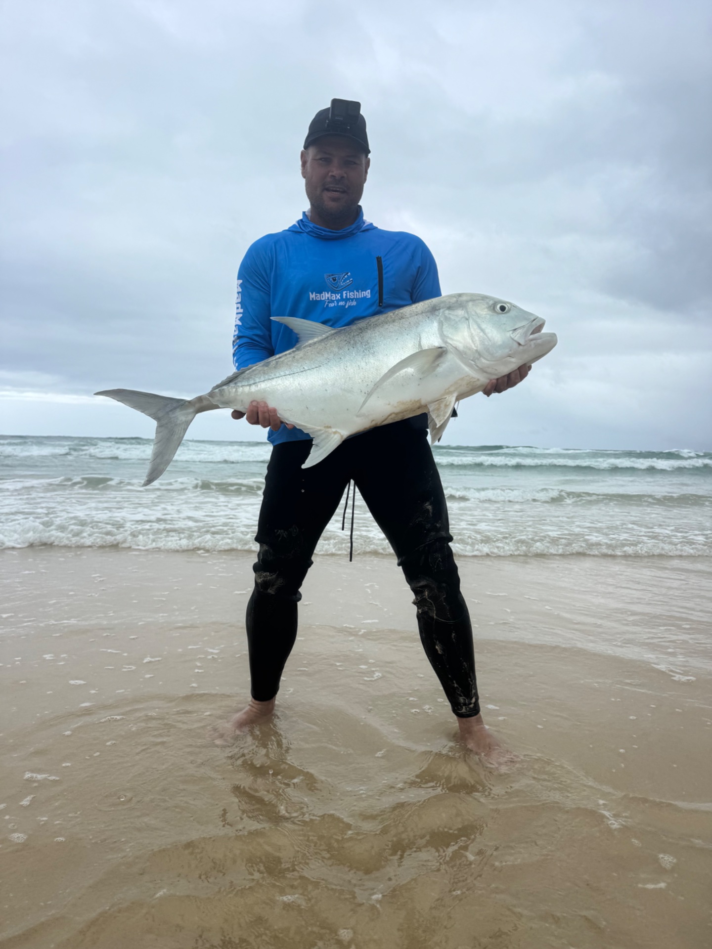 Giant Trevally caught by Christo Nortje