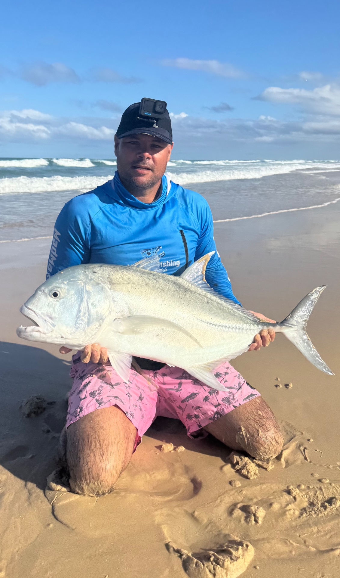 Giant Trevally caught by Christo Nortje