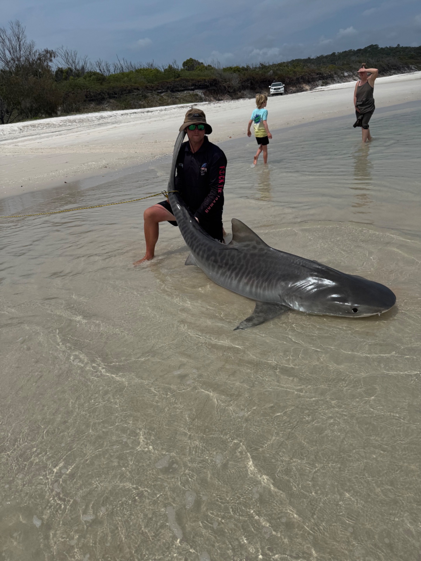 Tiger Shark caught by Ryan M