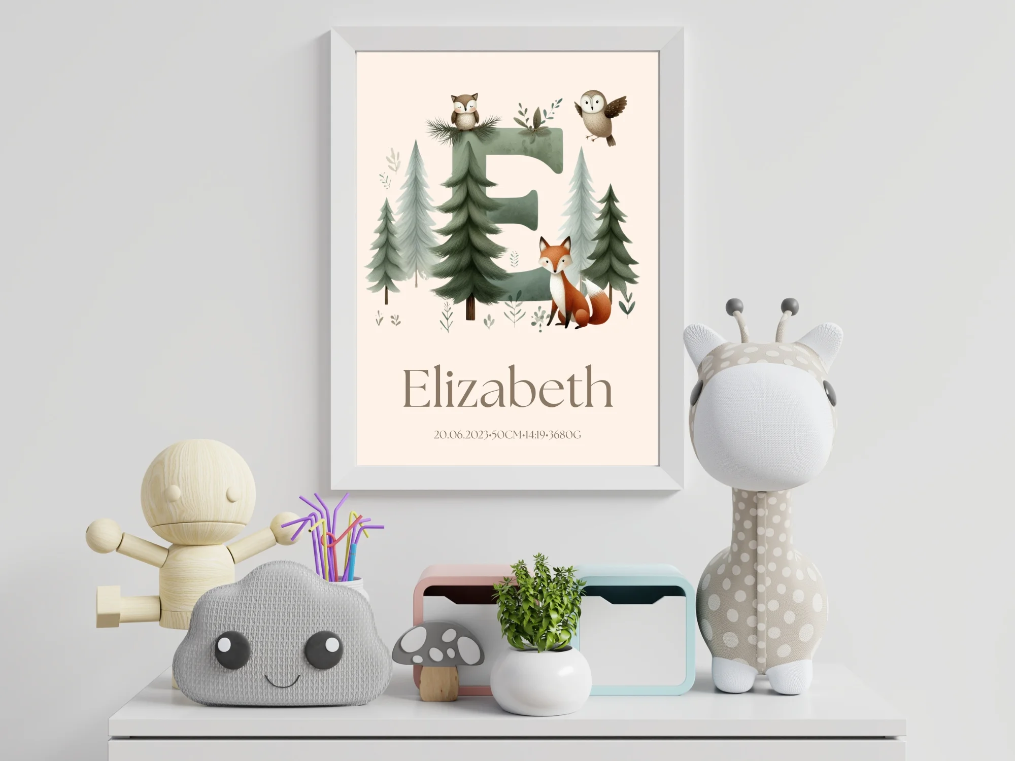 Personalizovaný obraz – Lesné zvieratká