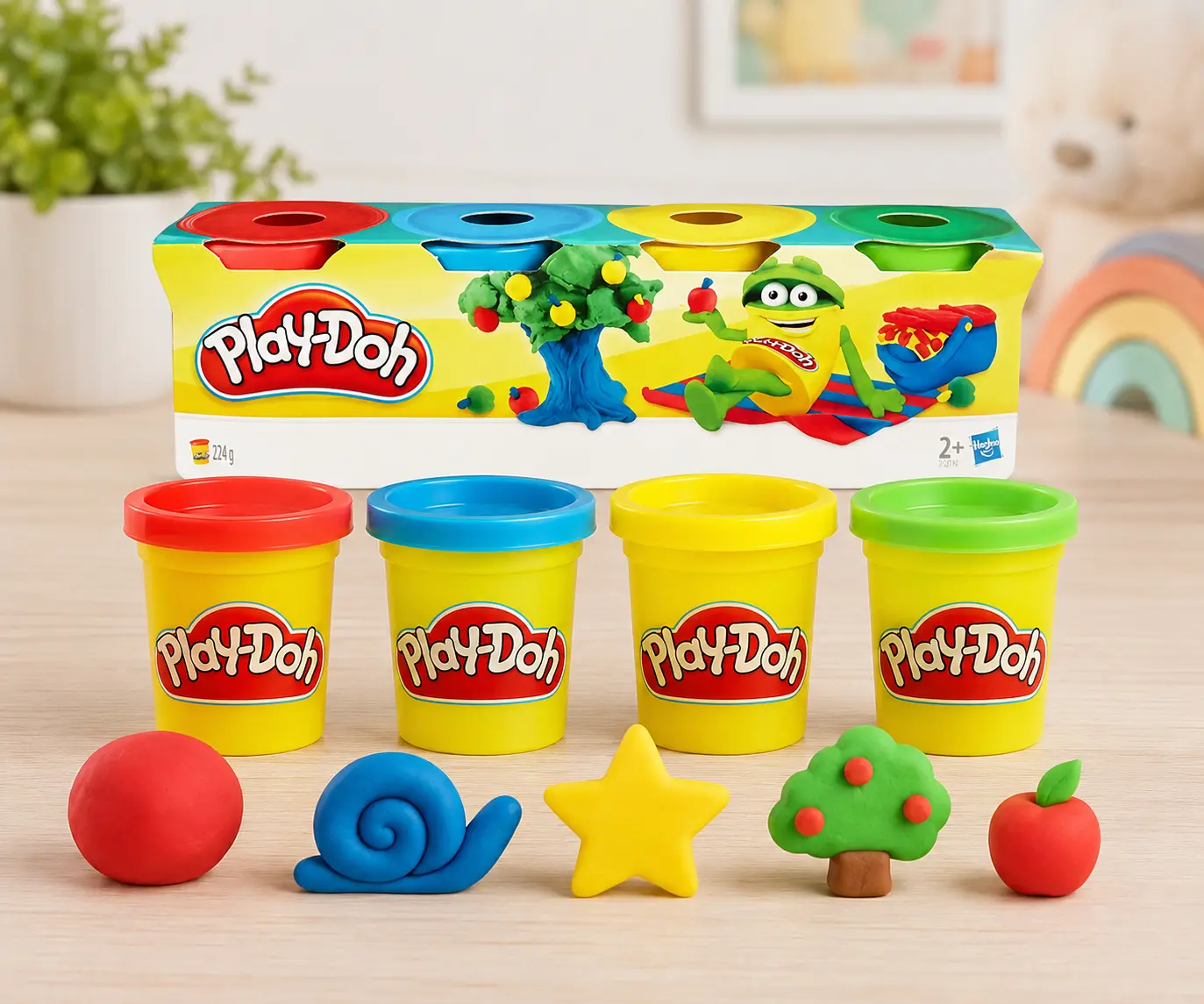 Play-Doh plastelína 4 ks (224 g)
