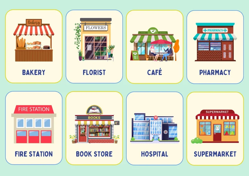 Speak Out A2 Lesson 4.1 Places in towns cover image