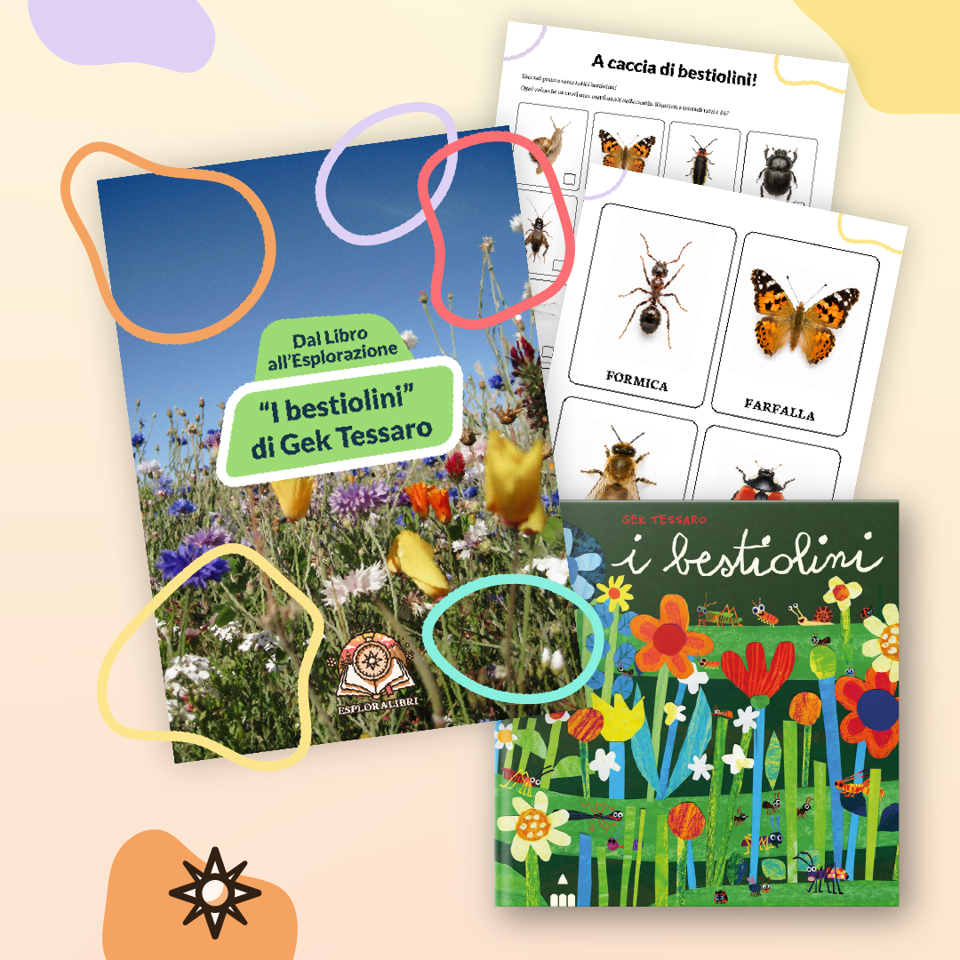 Cover Image for I Bestiolini di Gek Tessaro: Attività e Stampabili sugli Insetti