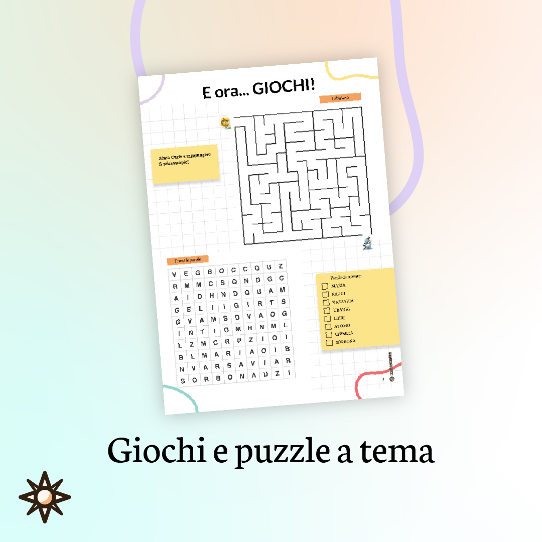 giochi Marie Curie