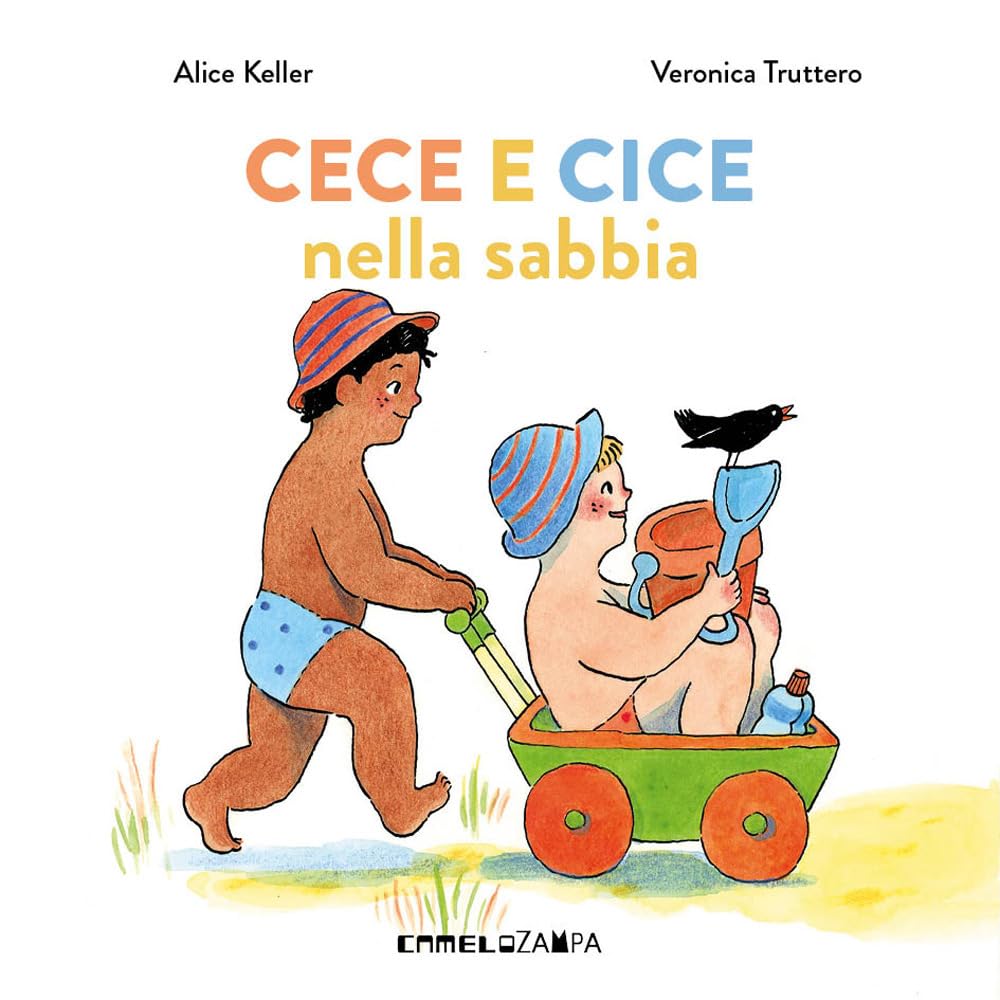 Copertina di Cece e Cice nella sabbia