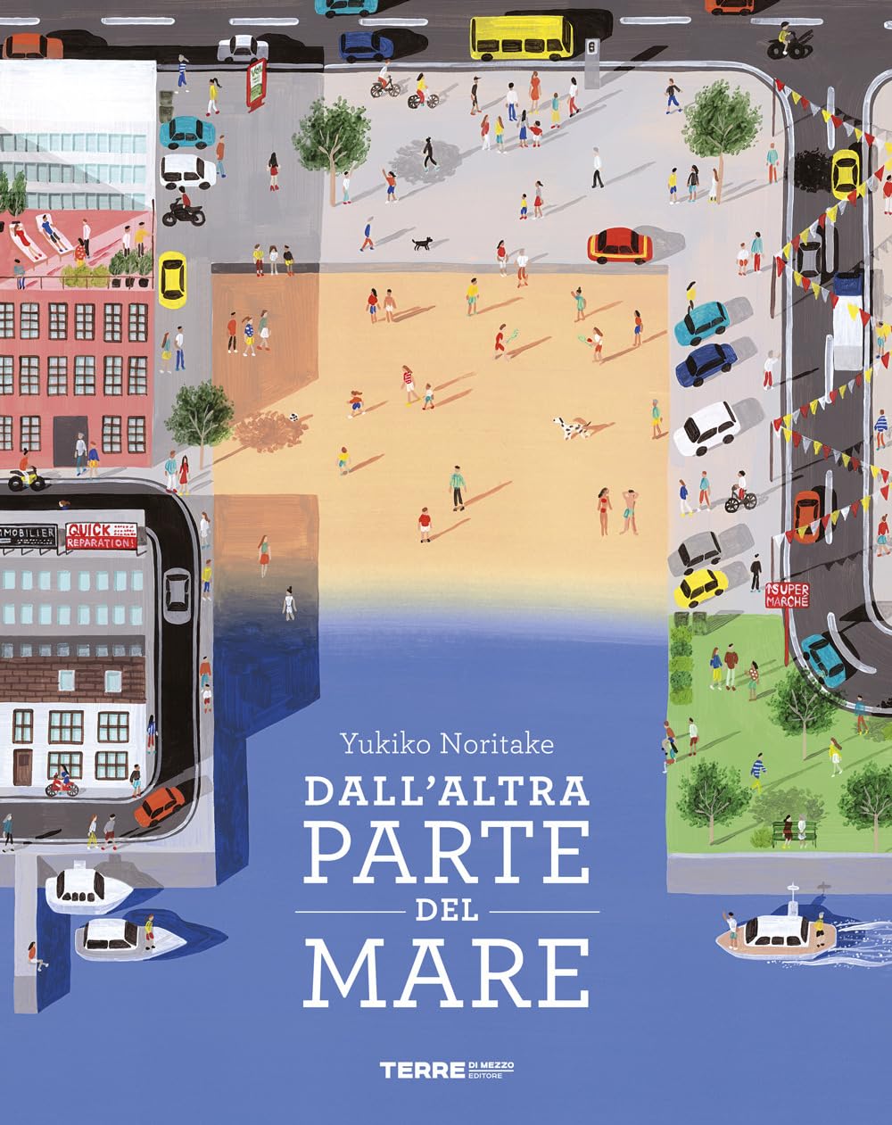 Copertina di Dall'altra parte del mare