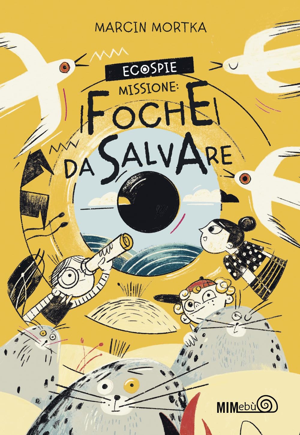 Copertina di EcoSpie. Missione: foche da salvare