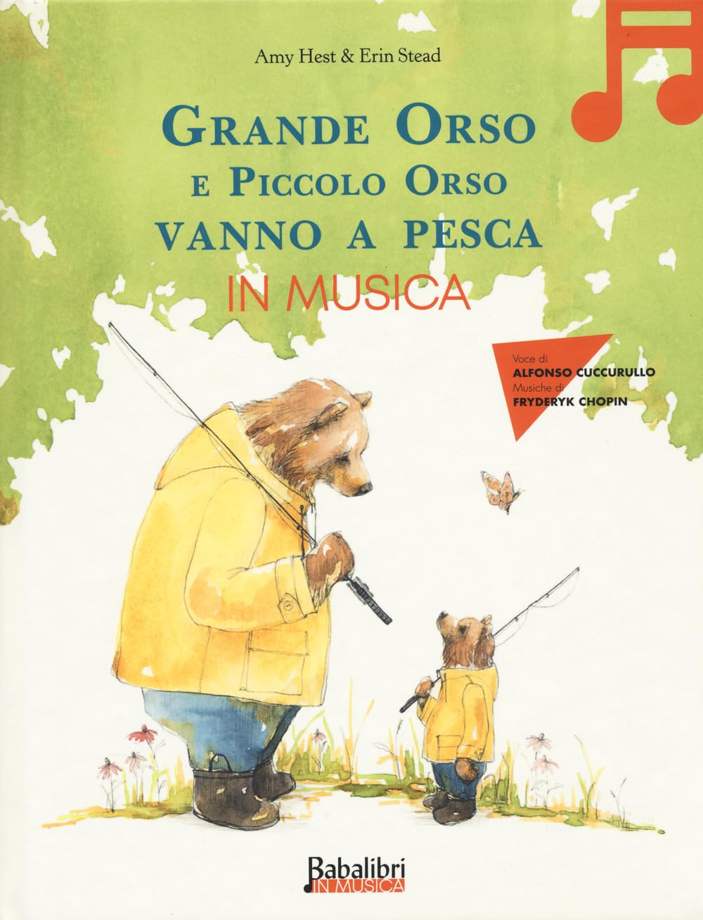 Grande orso e piccolo orso vanno a pesca in musica