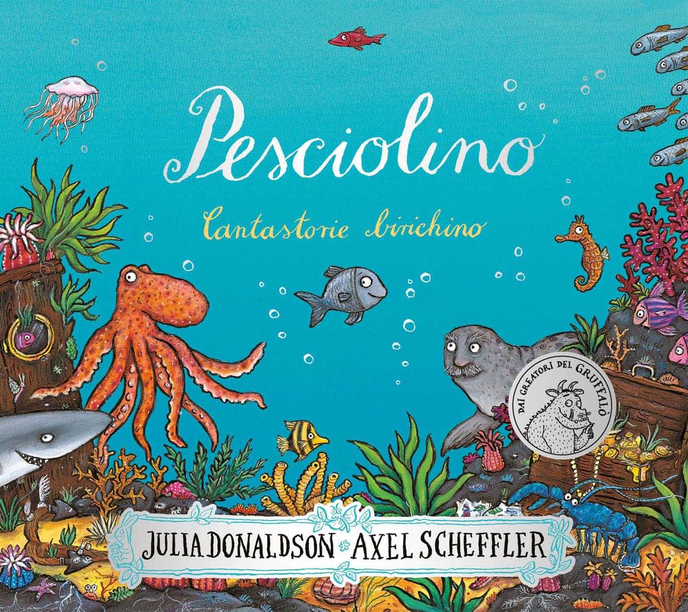 Copertina di Pesciolino. Cantastorie birichino