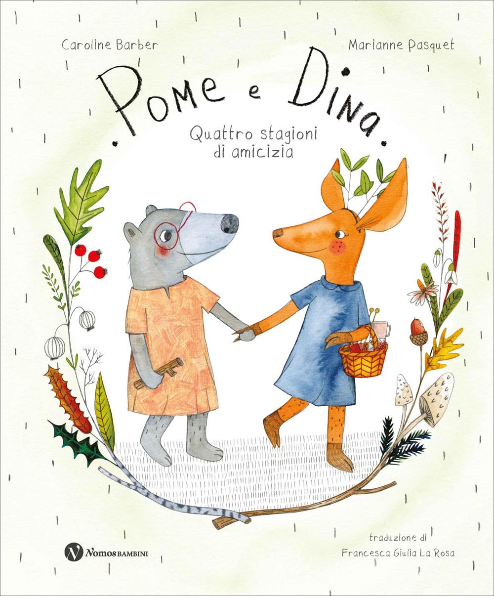 Copertina di Pome e Dina. Quattro stagioni di amicizia