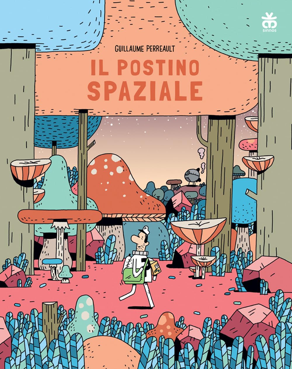 Copertina di Il postino spaziale