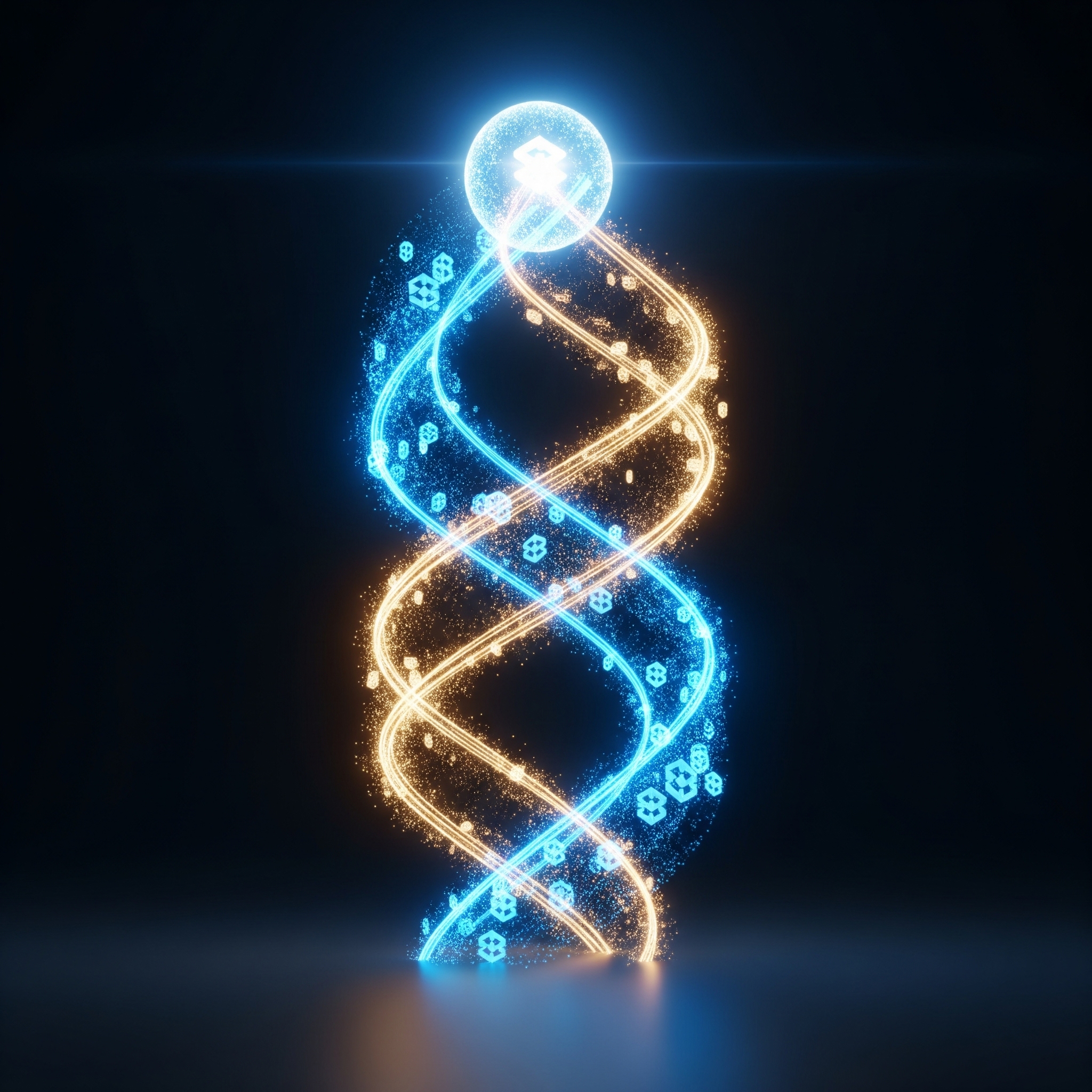 A tree with glowing nodes, symbolizing the growth of the NUGS network.