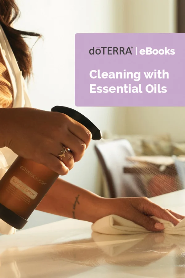 Cleaning with Essential Oils eBook cover