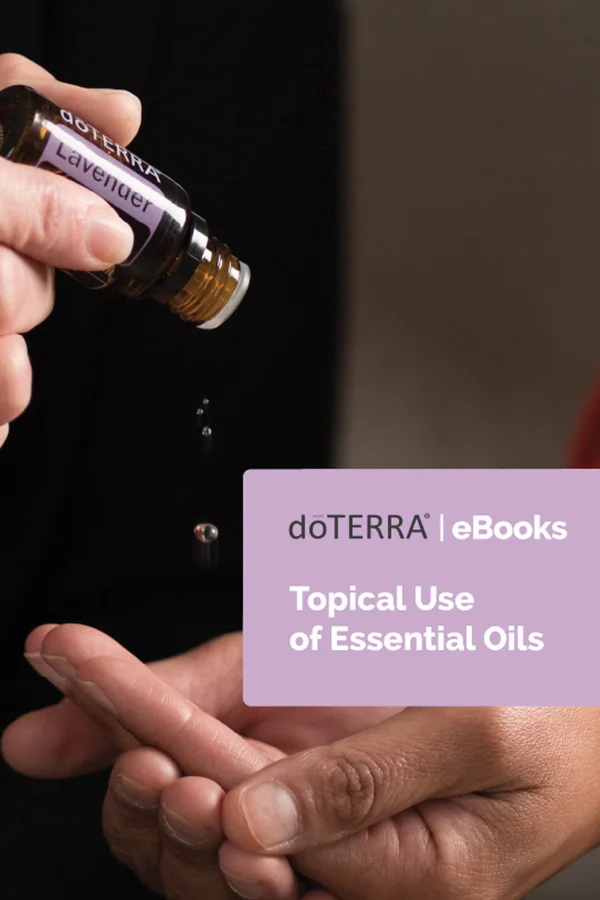 Topical Use of essential oils eBook cover