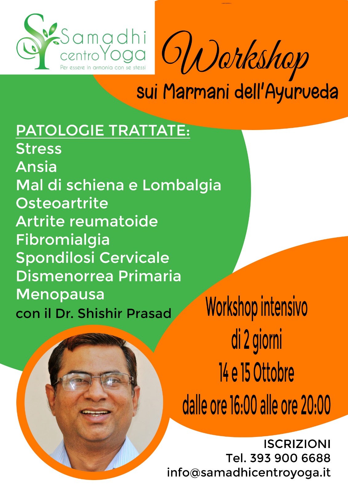 Workshop sui Marmani dell'Ayurveda