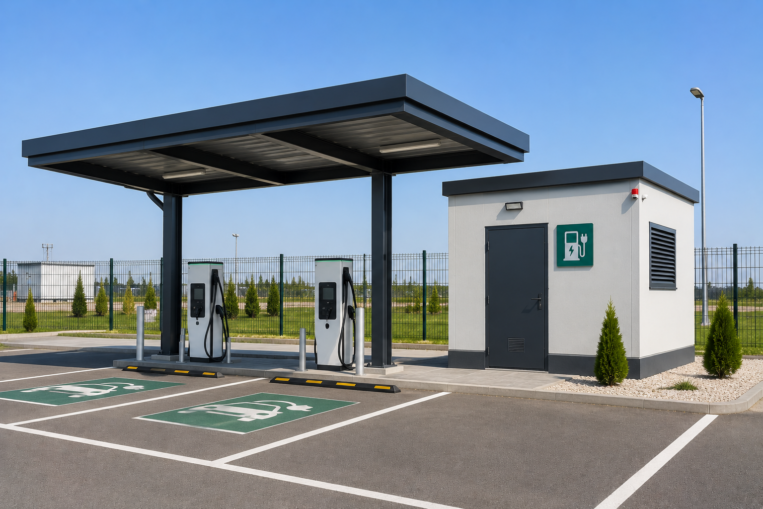 Elektrikli Araç Şarj İstasyonu Yapıları